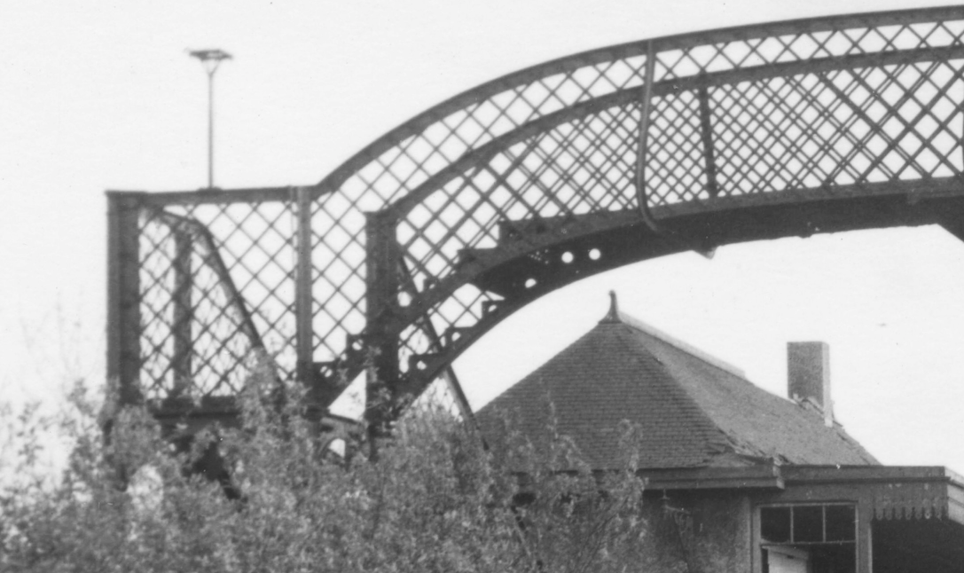 1961 High Blantyre Train Station in May. Photo E Towley