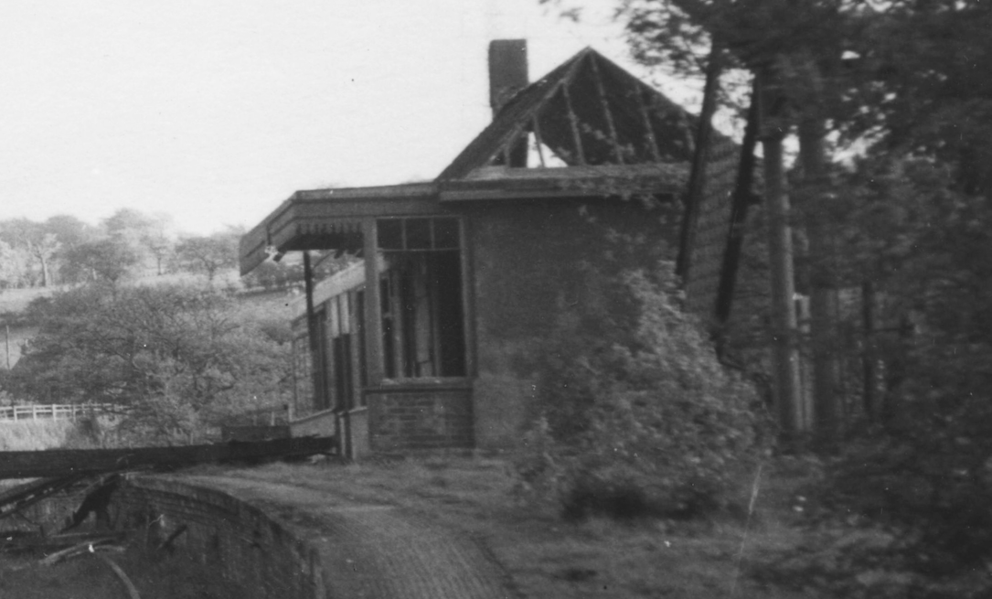 1961 High Blantyre Train Station in May. Photo E Towley