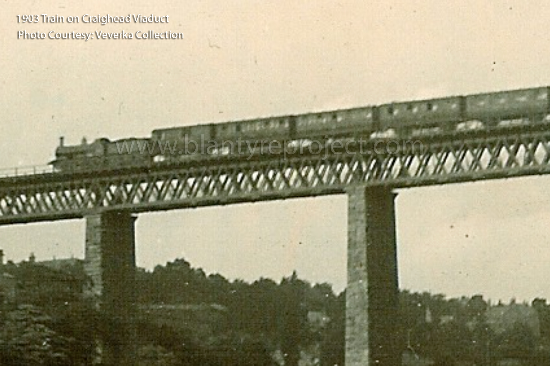 Craighead Viaduct 1903 - Blantyre Project - Official History, Lanarkshire