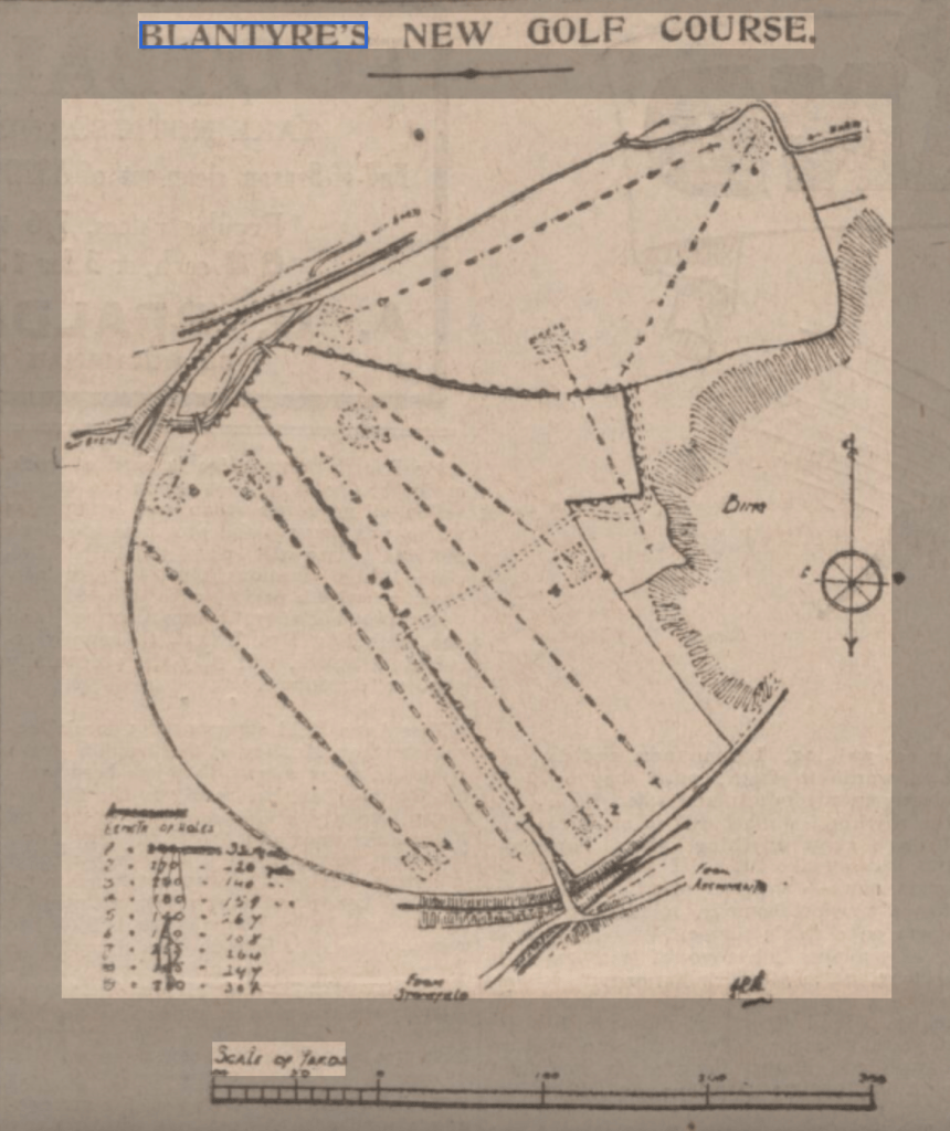Blantyre Golf Course - Blantyre Project - Official History, Lanarkshire